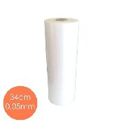 Bobina Polaseal Plástico Plastificação (34cmx60m) - 0,05mm