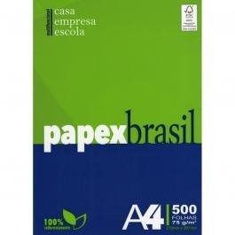 Papel A4 Papex Brasil Caixa C/ 9 Resmas 4500 Fls Não Chamex