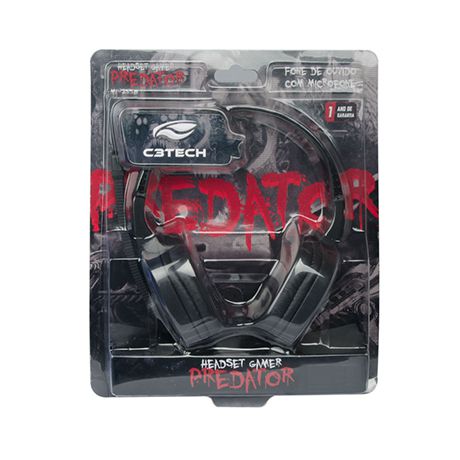 Headset Gamer Predator C3Tech ml2558rb