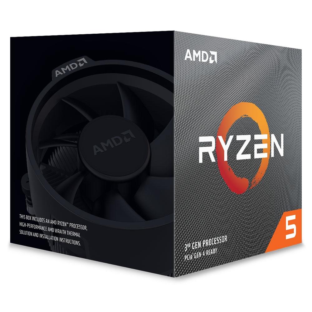 Processador AMD Ryzen 5 3600 3.6GHz Cache 36Mb AM4 Wraith Stealth Cooler