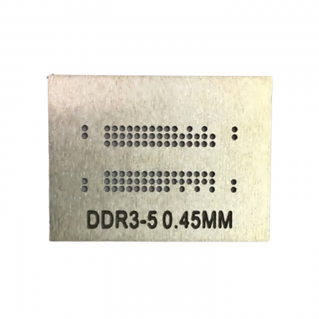 Stencil DDR3-5 0.45 Calor Direto Reballing Bga GM-31