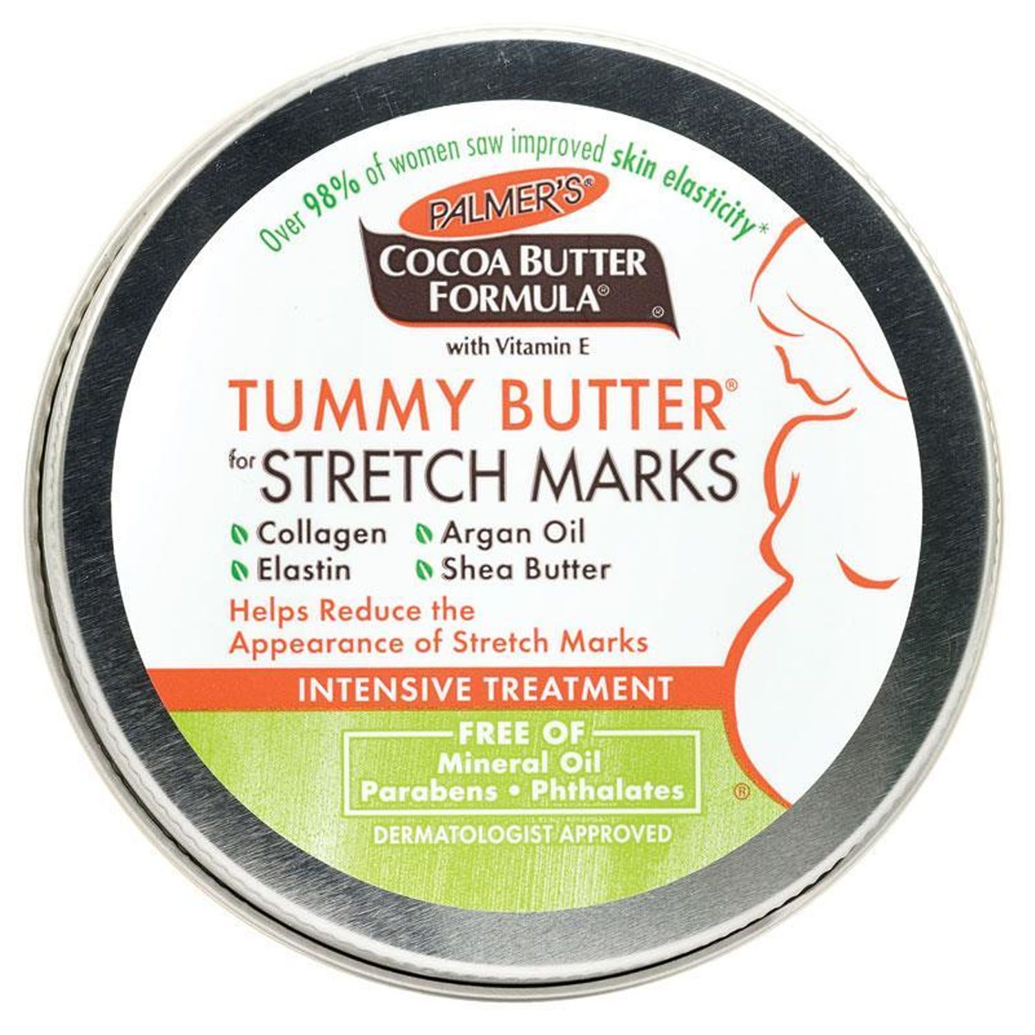 Cocoa Palmers Tummy Butter for Stretch Marks 125g Estrias Gravidez