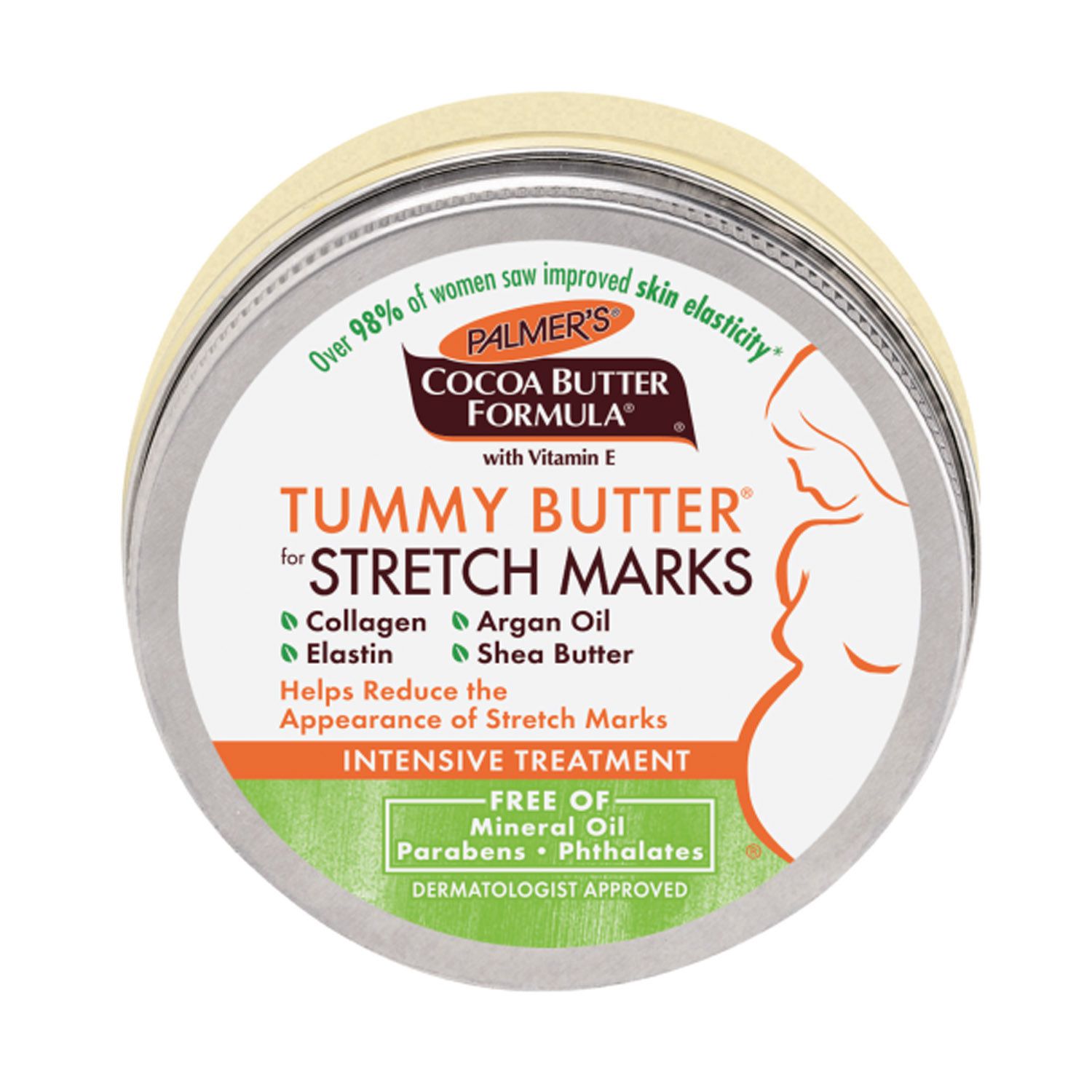 Cocoa Palmers Tummy Butter for Stretch Marks 125g Estrias Gravidez