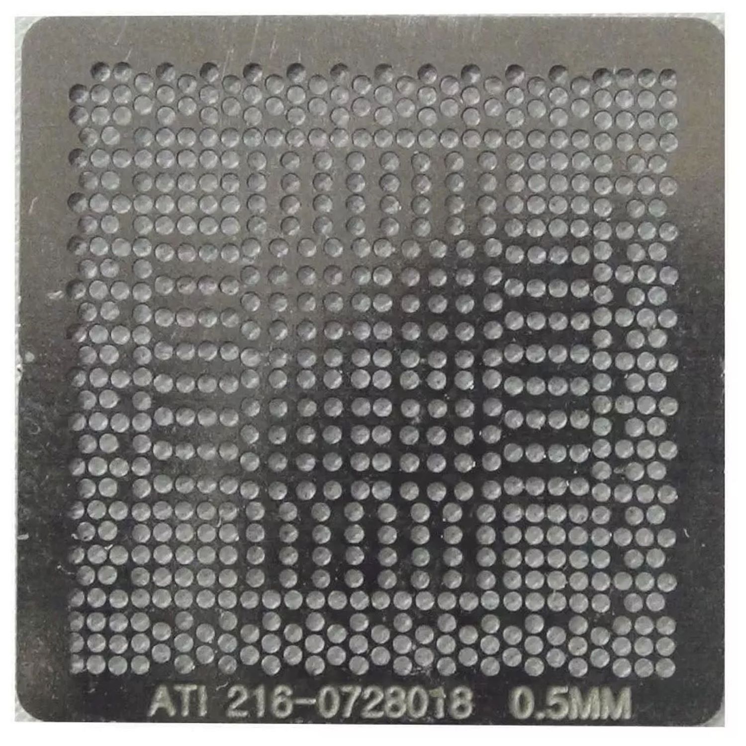 Kit stencil 216-0728018 Bga Calor Direto Reballing G22 + solda esfera 0.5mm+ suporte