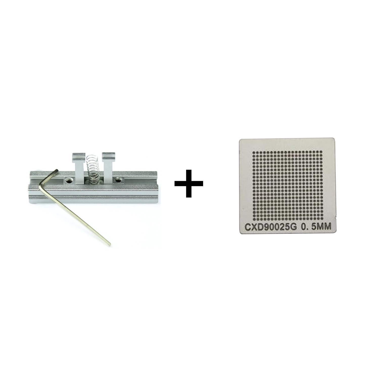 Kit stencil PS4 CPU CXD90025G Bga Calor Direto Reballing GM15+suporte