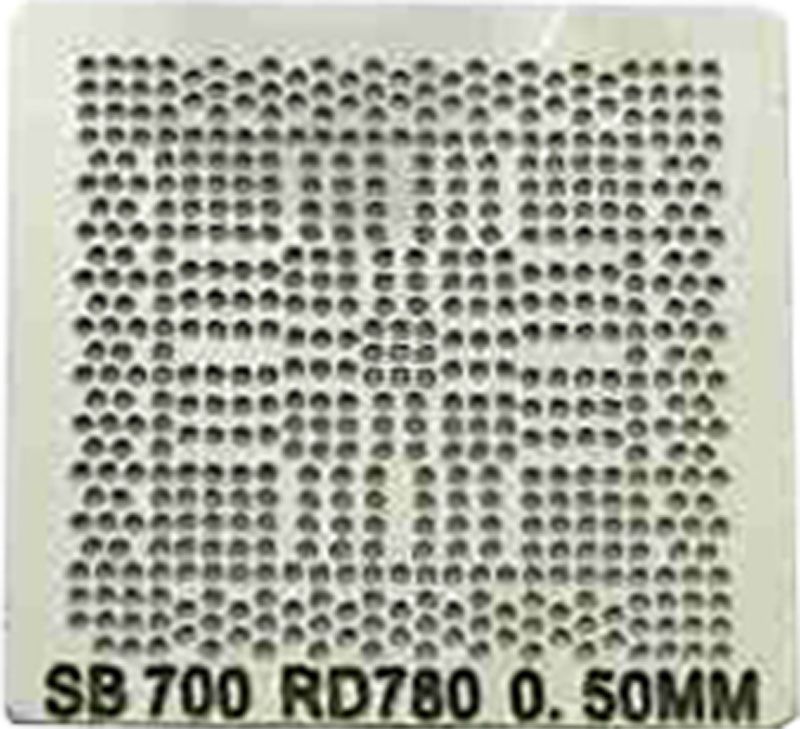 Stencil ATI SB700 AMD RD780 216-0752001 216-0674026 216-0674022 216-0674024 0,50mm - G1