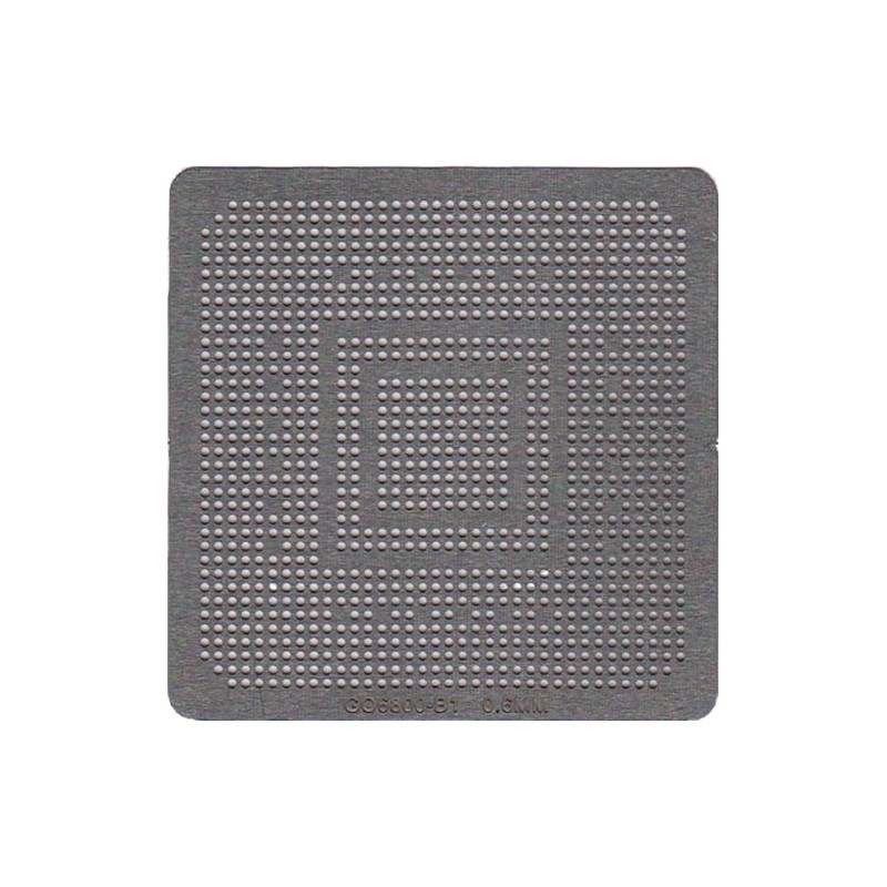 Stencil Geforce Go6800-bi 8600bi Bga Calor Direto Reballing - G6