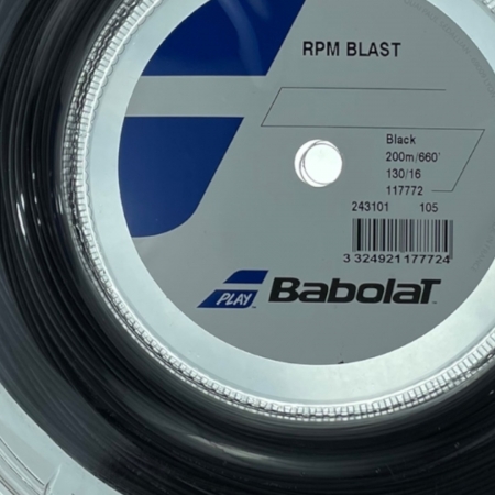 CORDA BABOLAT RPM BLAST 1,30 ROLO COM 200 METROS