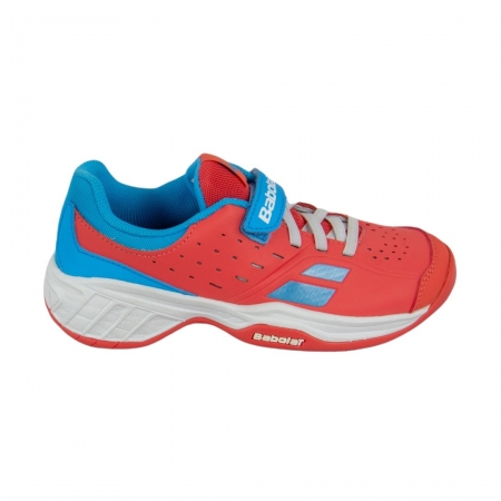TENIS BABOLAT PULSION ALL COURT KID PINK SKY BLUE