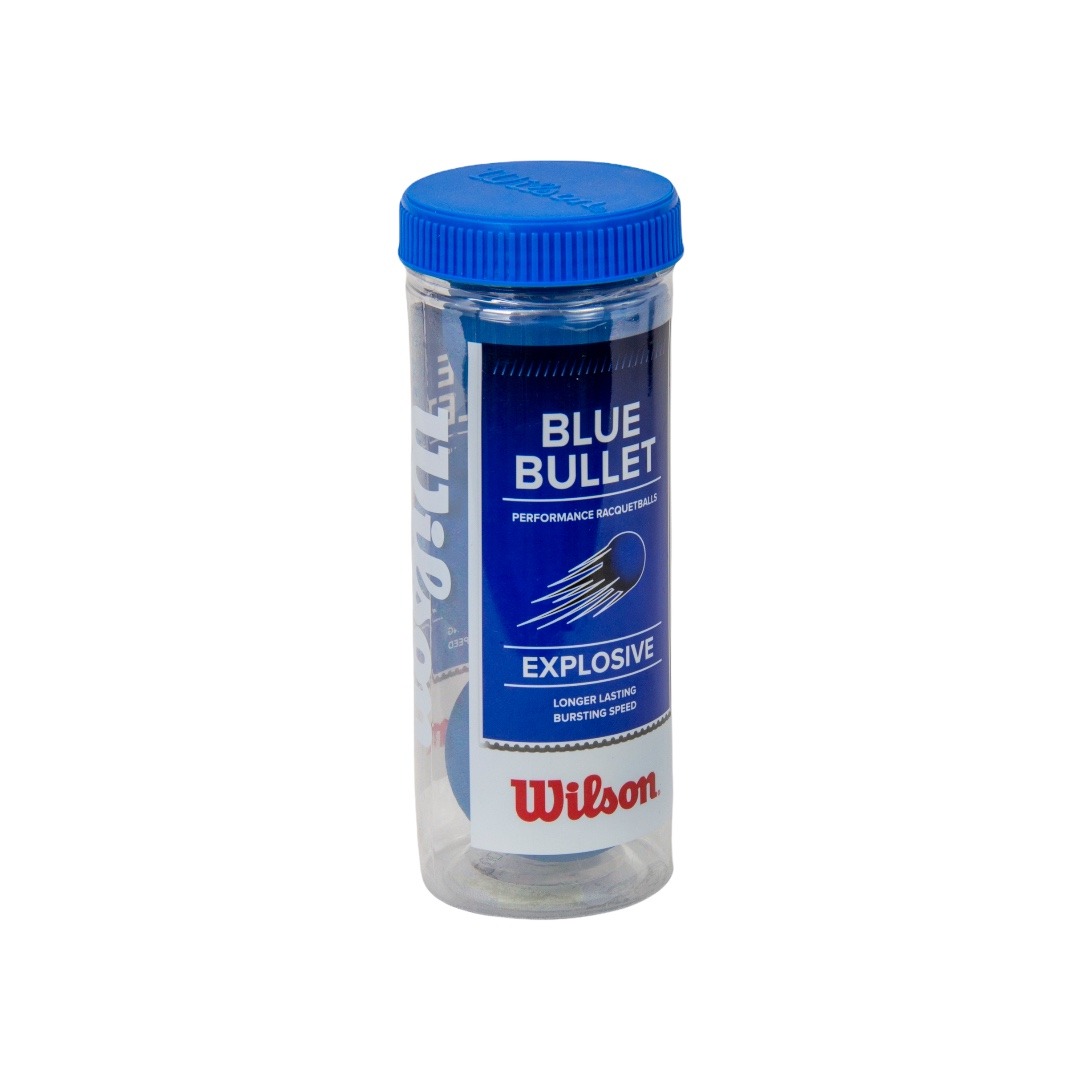 BOLA WILSON FRESCOBOL BLUE BULLET