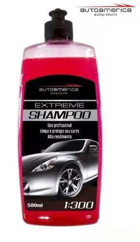 Shampoo Extreme Concent 500 Ml 1:300 Rende 150lt Autoamerica