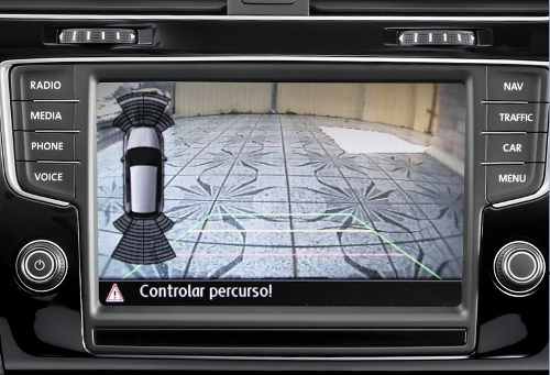Interface Desbloqueio P/ Câmera Ré Vw Audi Golf Polo Virtus