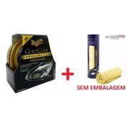 Cera Gold Class Meguiars G7014 + Flanela Secagem Autoamerica Tech Dry Plus