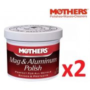 Kit c/ 02 Polidor De Metais Aluminios Mothers Mag Aluminum Polish 141g