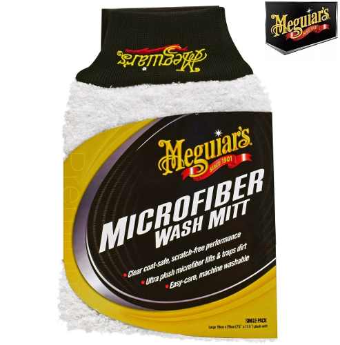 Luva Automotiva De Microfibra Meguiars Wash Mitt X3002