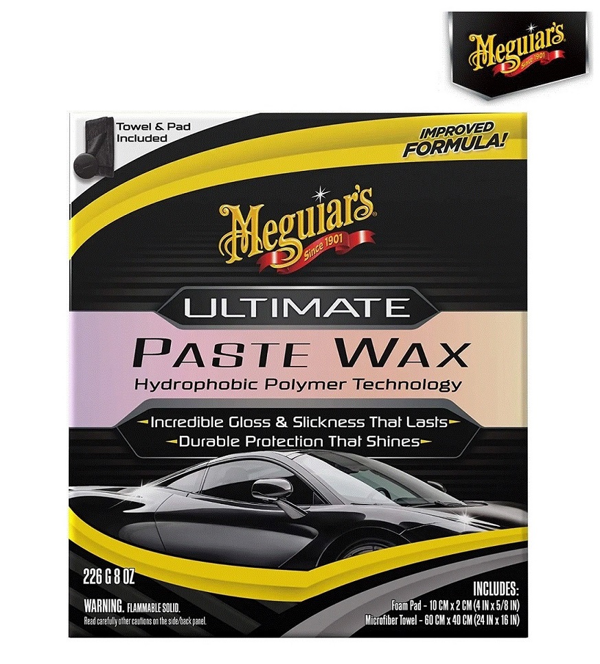 Cera Ultimate Paste Wax Meguiars Hydrophobic G210608 226g
