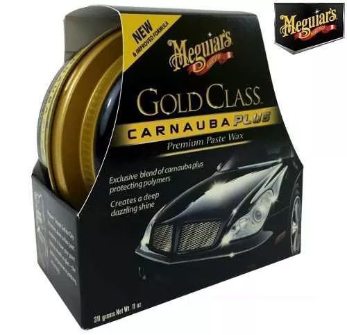 Cera Meguiars Gold Class Pasta Wax G7014 + 5 Flanela Toalha Microfibra 40 X 60 Cm Autoamerica