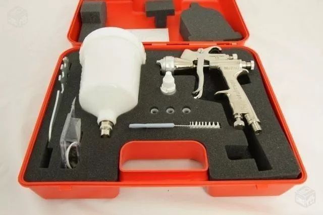 Kit C/ 02 Pistola Pintura Slim S Hte Walcom 1.3 Gravidade