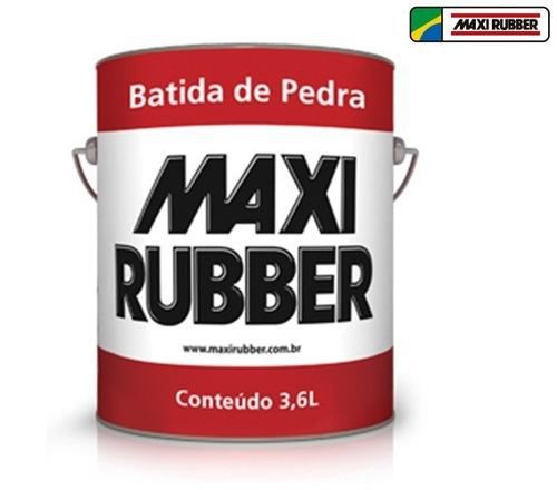 Kit C/ 03 Batida De Pedra Branco 3,6l Emborracham Maxi Rubber 4ma027