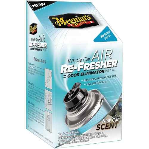 Kit c/ 03 Limpa Ar Condicionado Meguiars Air Re Fresher Elimina Odores