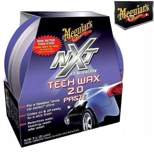Kit c/ 6 Cera Nxt Tech Wax 2.0 Meguiars Pasta Roxa G12711