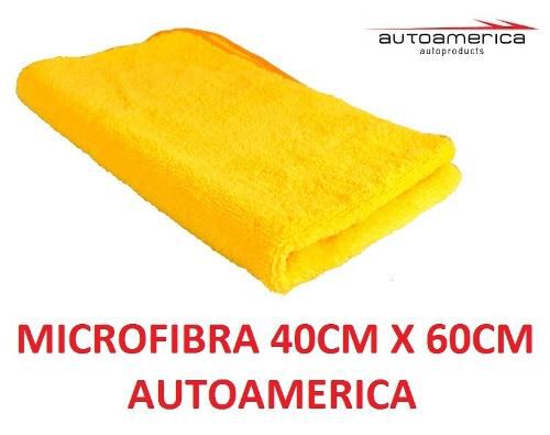 Kit c/ Cera De Carnaúba Premium 300g Soft99 Dark & Black Paste Wax  + 01 Flanela Toalha Microfibra 40 X 60 Cm Autoamerica (sem embalagem / blister)