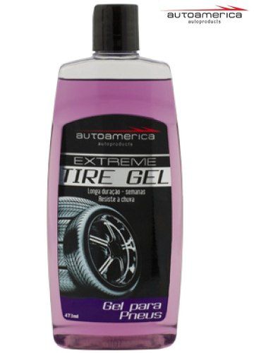 Kit pretinho Extreme Tire Gel Autoamerica + Aplicador de espuma
