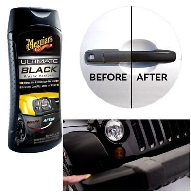 Leather Conditioner Mothers + Ultimate Black + Natural Shine Meguiars