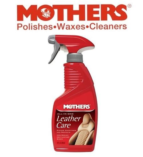 Limpa E Hidrata Couro Leather Care All In One 355ml Mothers + V-LEATHER 50ML VONIXX