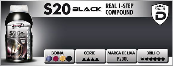 S20 Black Composto Polidor One Step 1kg Scholl Concepts