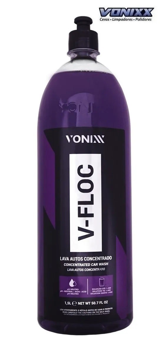 V-FLOC 1,5L VONIXX SHAMPOO SUPER CONCENTRADO