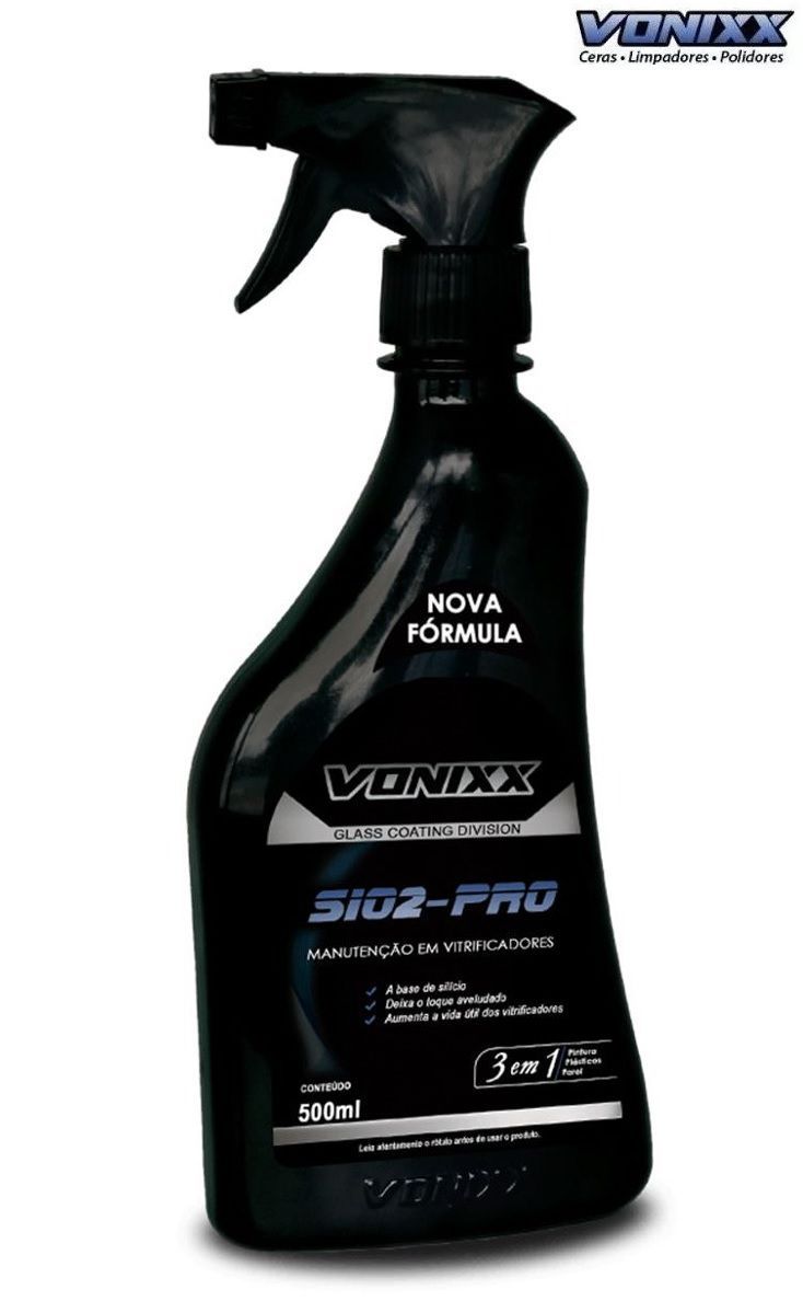 V-paint Vitrificador 50ml Vonixx + Sio2-PRO Manutenção 500ml