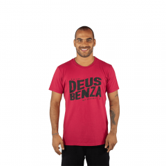 Camiseta Deus Benza Algodão Vermelho Tempt