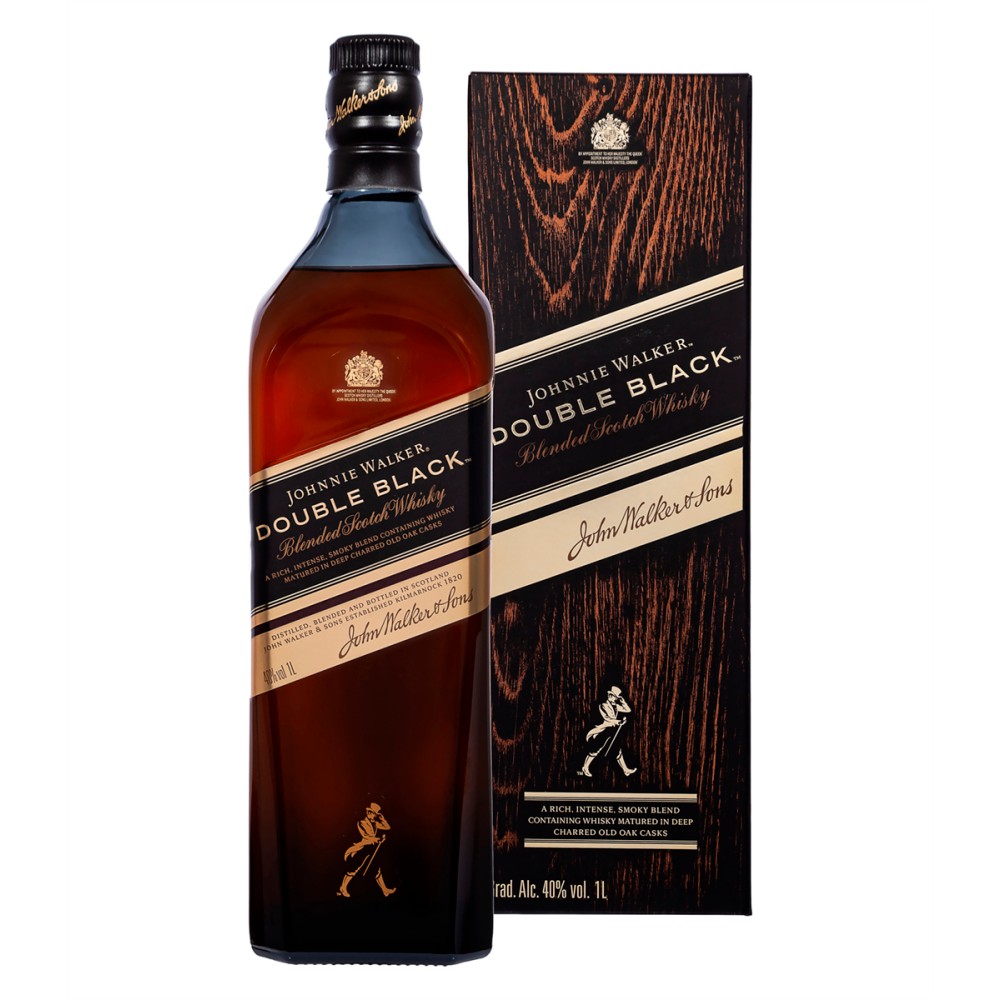 Whisky Double Black 1L