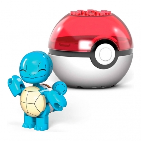 Blocos de Montar Mega Construx Pokémon - Squirtle + Poké Bola | Mattel