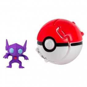 Boneco Pokémon Throw N' Pop - Sableye + PokéBola | TOMY
