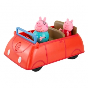 Conjunto Peppa Pig - Carro da Família Pig com Som e 2 Figuras | Sunny