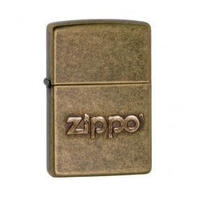 Isqueiro Zippo 28994 Classic Zippo Stamp Latão Antigo