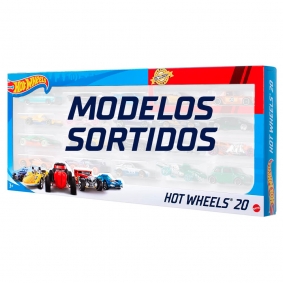 Pacote Hot Wheels com 20 Carrinhos Sortidos | Mattel