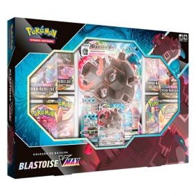 Pokémon TCG: Box Coleção de Batalha Blastoise VMAX