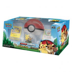 Pokémon TCG: Box Coleção Poké Bola - Pikachu e Eevee