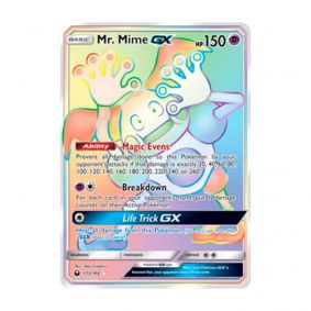 Pokémon TCG: Mr. Mime GX (173/168) - SM7 Tempestade Celestial