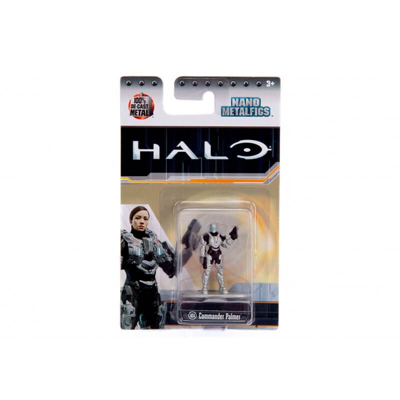 Boneco Nano MetalFigs 1,65" - Halo Commander Palmer #MS4 | Jada/Microsoft