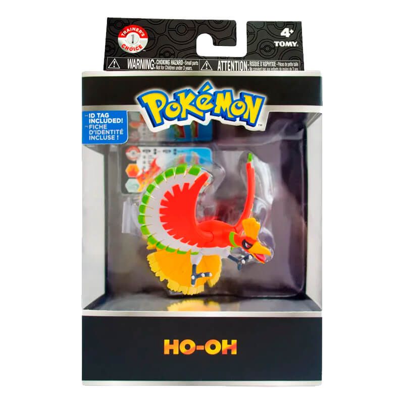 Boneco Pokémon Action Figure 4" - Ho-Oh + Yveltal | TOMY/Sunny