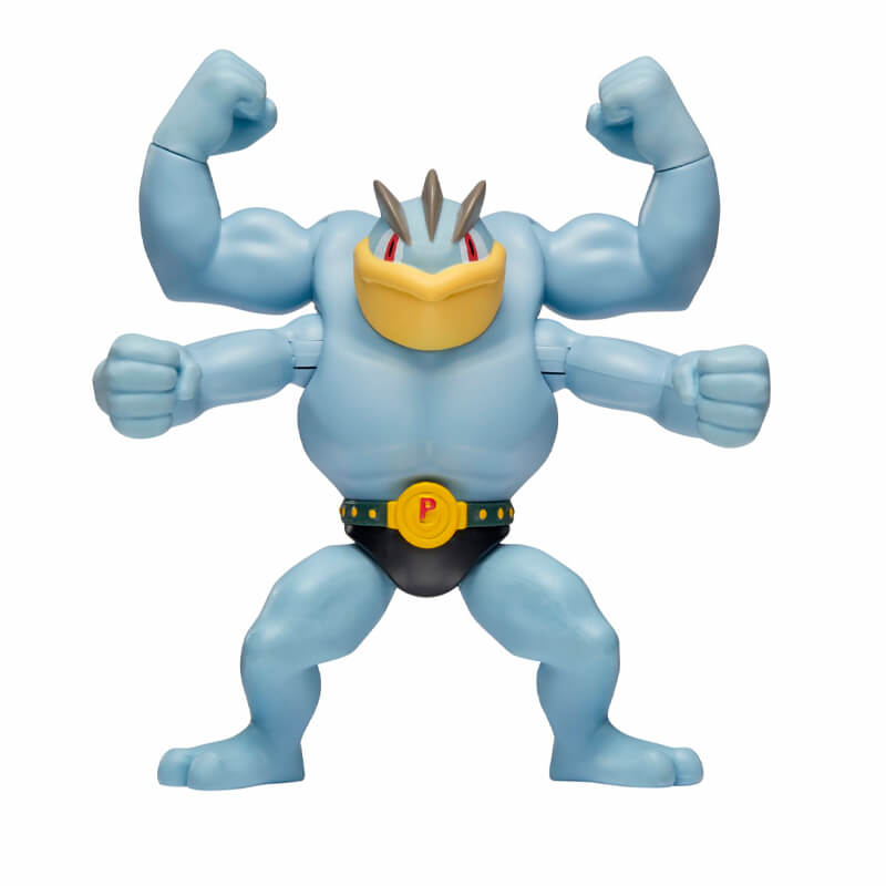 Boneco Pokémon Battle Feature Figure - Machamp 4,5" | Jazwares