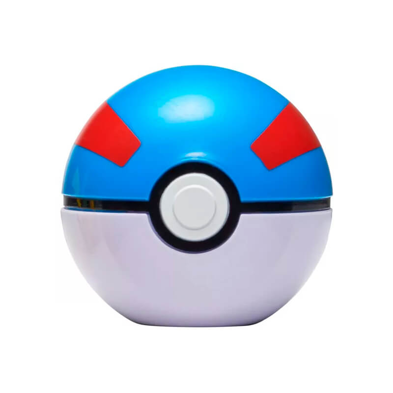 Boneco Pokémon Clip 'N' Go com Pikachu + Great Ball | Jazwares