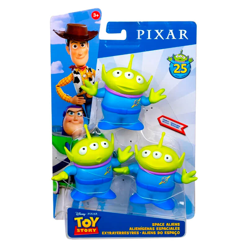 Boneco Articulado Toy Story - Aliens do Espaço| Mattel/Disney Pixar