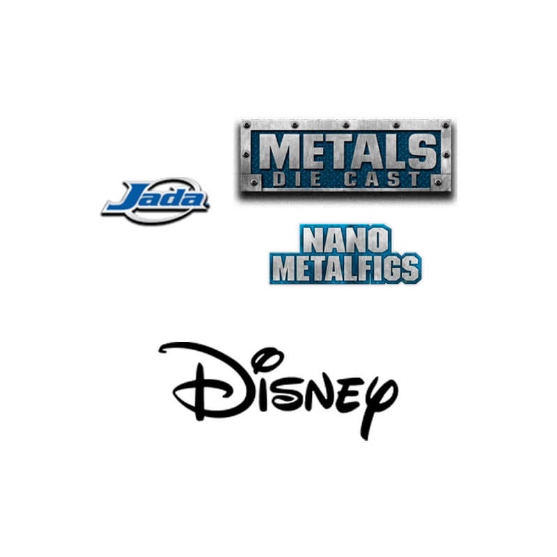 Bonecos MetalFigs 2,5" - Donald e Daisy Duck | Jada/Disney