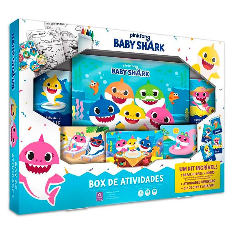 Box de Atividades pinkfong Baby Shark - COPAG