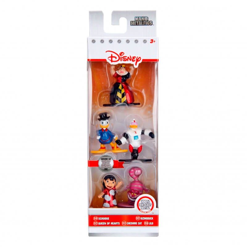 Combo Bonecos Nano MetalFigs 1,65" - 5-Pack Disney | Jada/Disney/Pixar